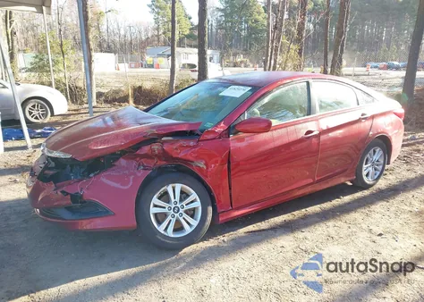 2014 Hyundai Sonata Gls z USA, uszkodzony, nr VIN 5NPEB4AC7EH896064